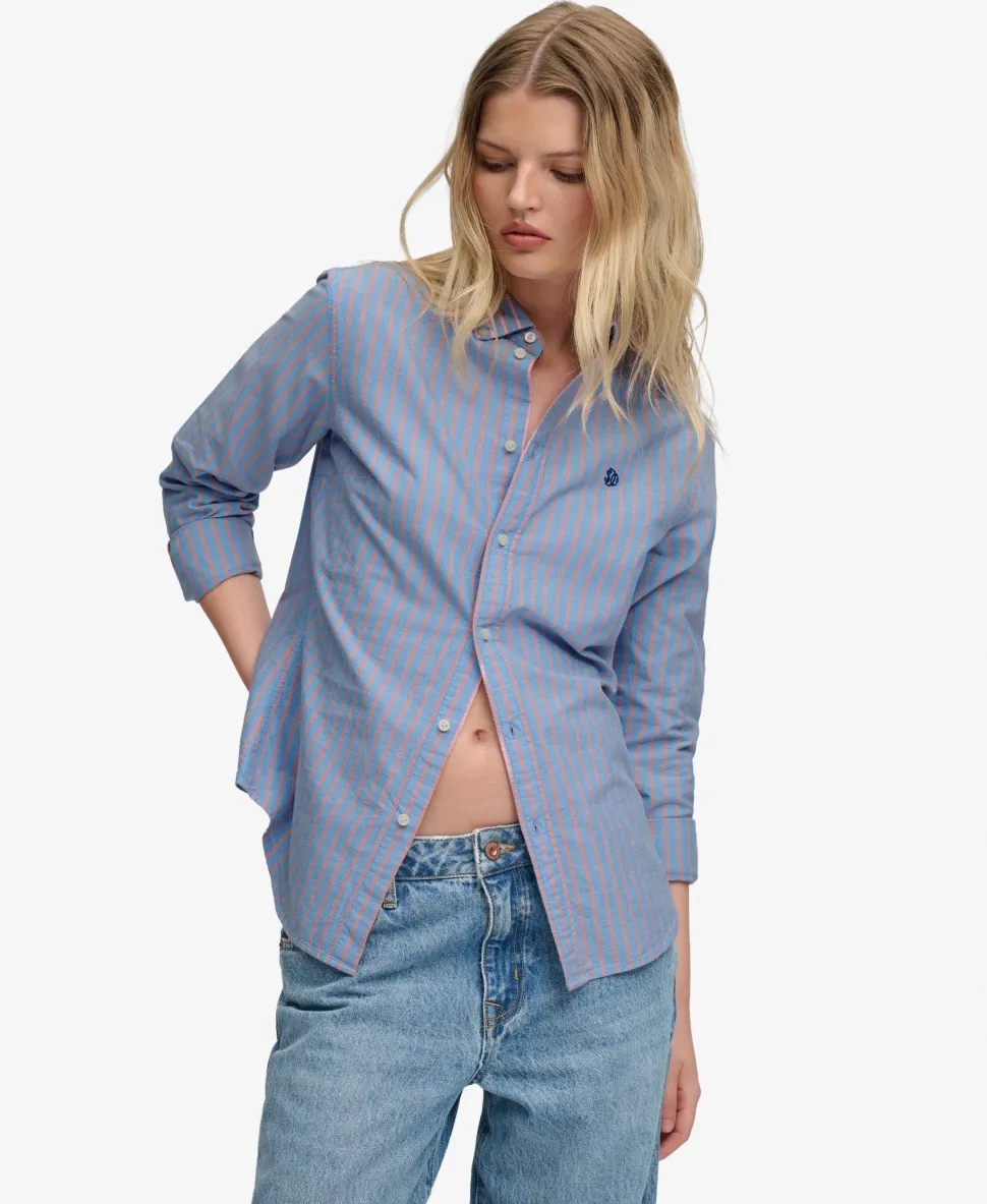 Slim Oxford Button Down Long Sleeve Shirt