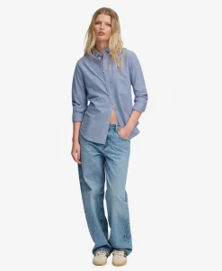 Slim Oxford Button Down Long Sleeve Shirt
