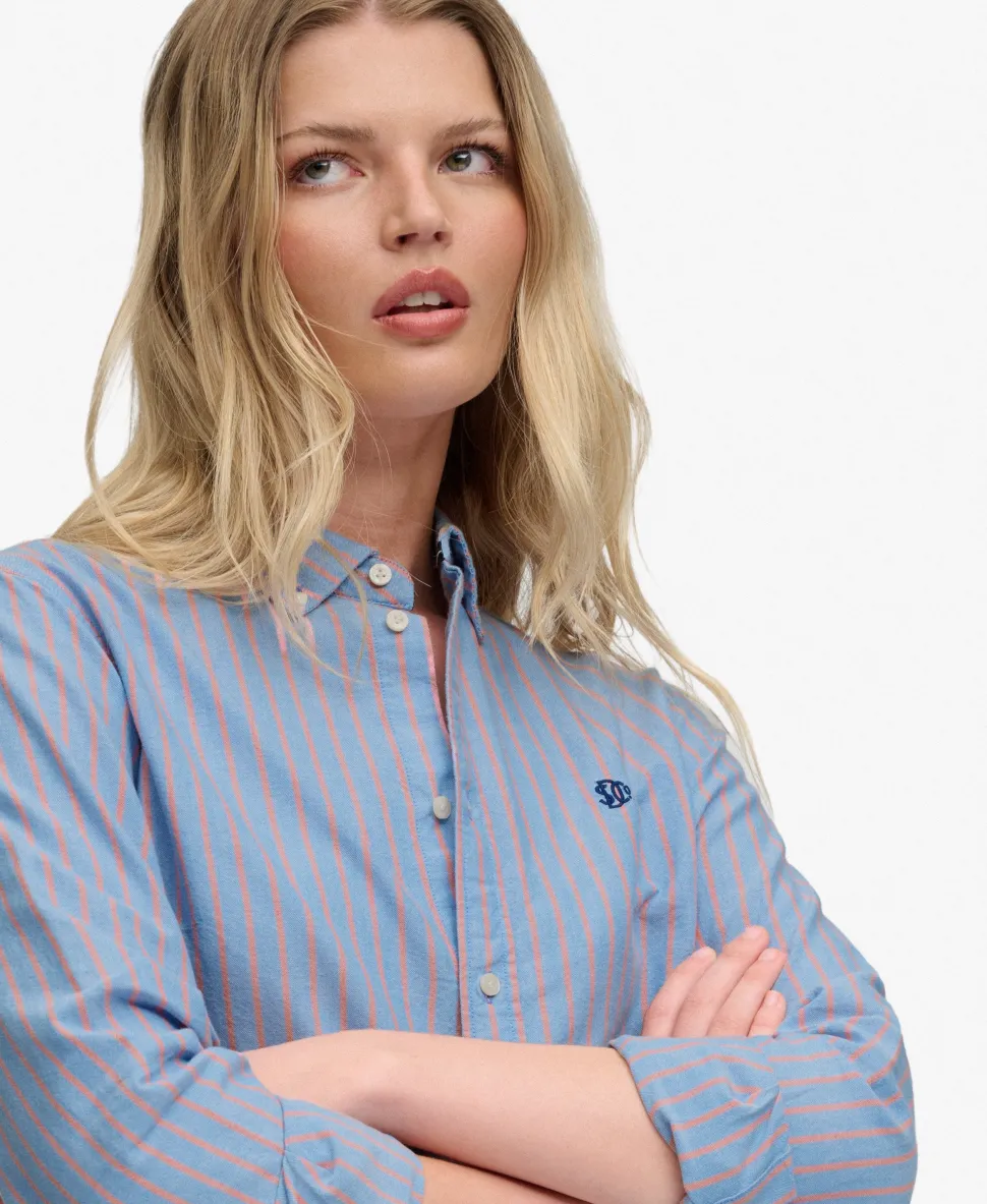 Slim Oxford Button Down Long Sleeve Shirt