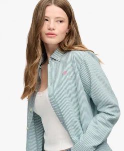 Slim Oxford Button Down Long Sleeve Shirt