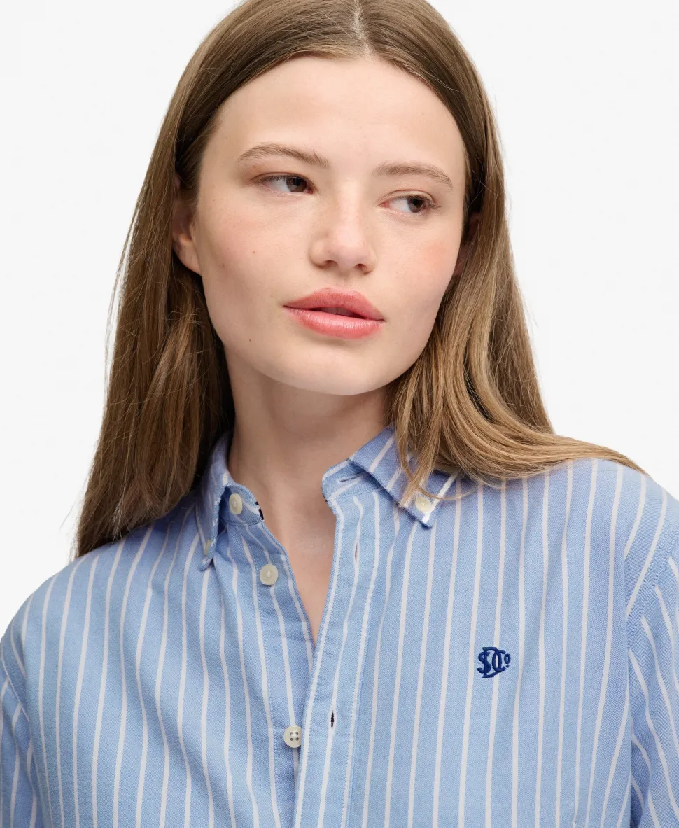 Slim Oxford Button Down Long Sleeve Shirt