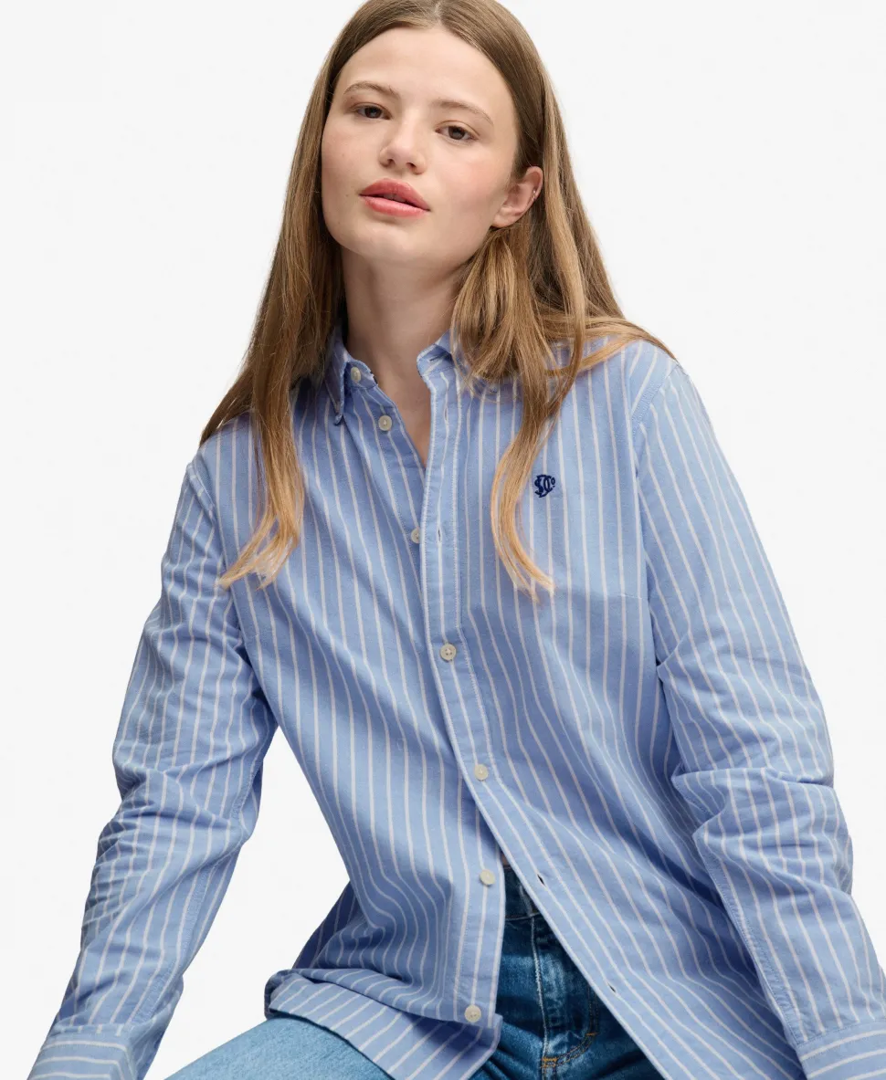 Slim Oxford Button Down Long Sleeve Shirt