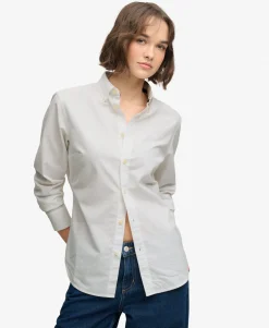 Slim Oxford Button Down Long Sleeve Shirt