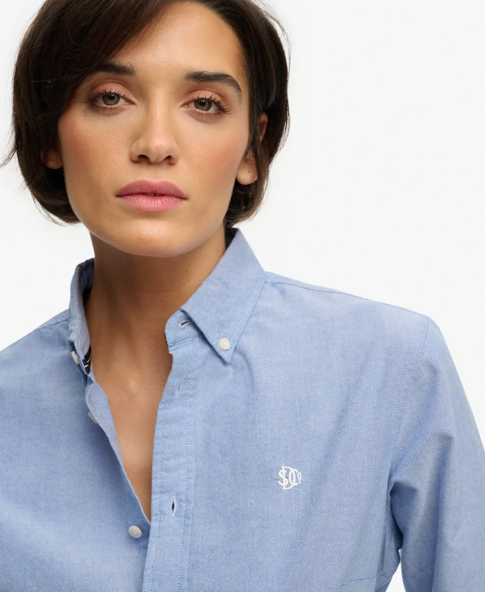 Slim Oxford Button Down Long Sleeve Shirt