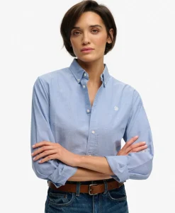 Slim Oxford Button Down Long Sleeve Shirt