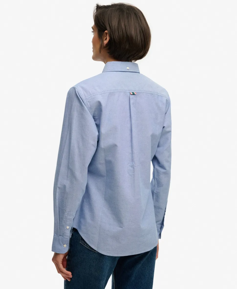 Slim Oxford Button Down Long Sleeve Shirt