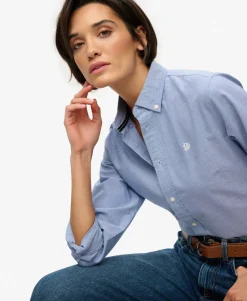 Slim Oxford Button Down Long Sleeve Shirt