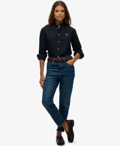 Slim Oxford Button Down Long Sleeve Shirt