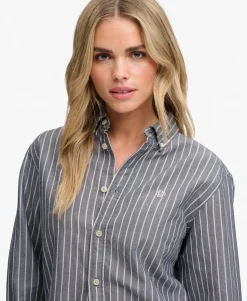 Slim Oxford Button Down Long Sleeve Shirt