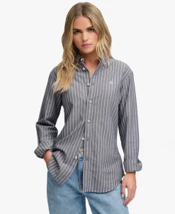 Slim Oxford Button Down Long Sleeve Shirt