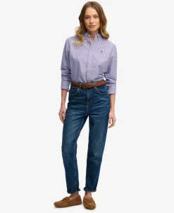 Slim Oxford Button Down Long Sleeve Shirt