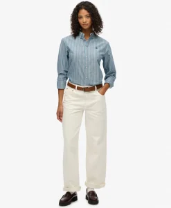 Slim Oxford Button Down Long Sleeve Shirt