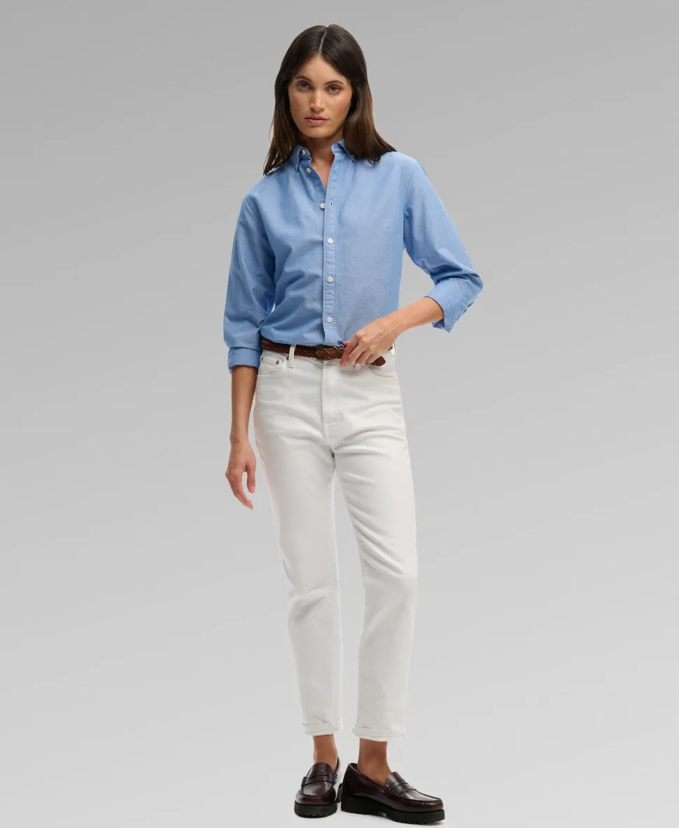 Slim Oxford Long Sleeve Shirt
