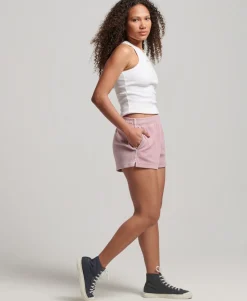 S Logo Velour Shorts