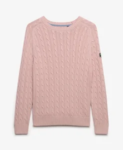 Slouchy Cable Knit Jumper