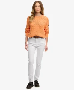 Slouchy Cable Knit Jumper