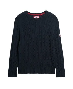 Slouchy Cable Knit Jumper