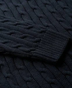 Slouchy Cable Knit Jumper