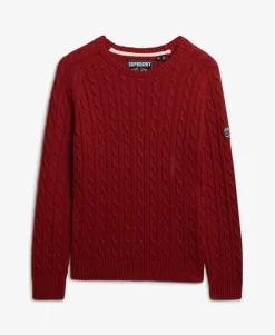 Slouchy Cable Knit Jumper