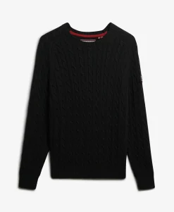 Slouchy Cable Knit Jumper