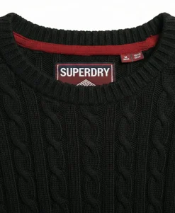 Slouchy Cable Knit Jumper