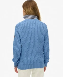Slouchy Cable Knit Jumper