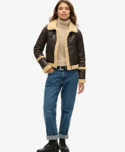 Slouchy Cable Roll Neck Jumper