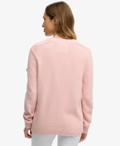 Slouchy Knitted Crew Jumper