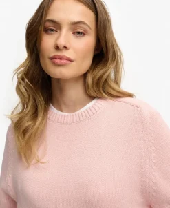 Slouchy Knitted Crew Jumper
