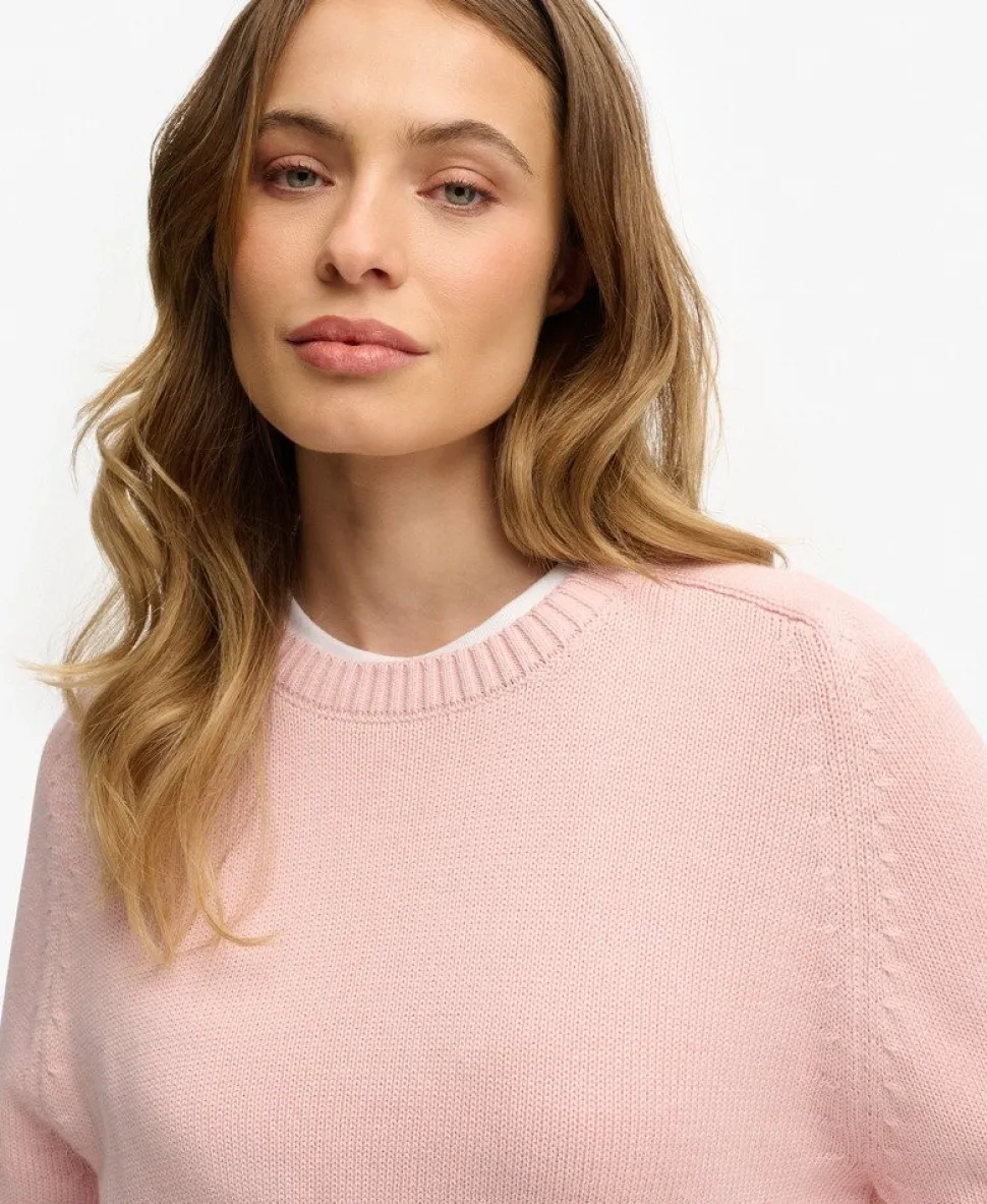 Slouchy Knitted Crew Jumper