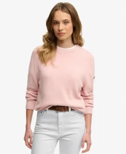 Slouchy Knitted Crew Jumper