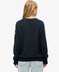 Slouchy Knitted Crew Jumper