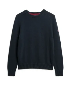 Slouchy Knitted Crew Jumper