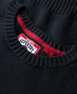 Slouchy Knitted Crew Jumper
