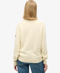 Slouchy Knitted Crew Jumper
