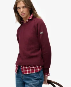 Slouchy Knitted Crew Jumper
