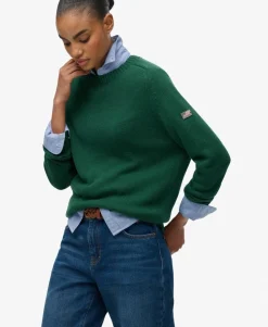 Slouchy Knitted Crew Jumper
