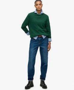 Slouchy Knitted Crew Jumper
