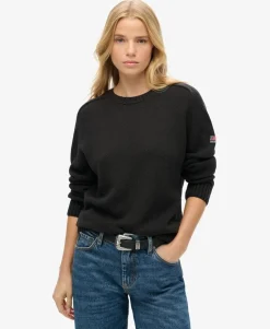 Slouchy Knitted Crew Jumper