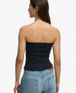 Smocked Jersey Bandeau