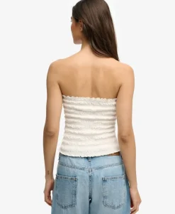 Smocked Jersey Bandeau