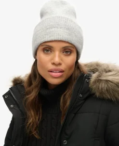 Soft Rib Knit Beanie Hat