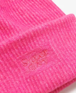 Soft Rib Knit Beanie Hat