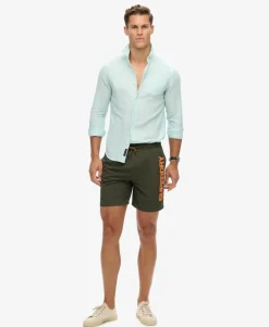 Sport Graphic 17-inch Recycled Swim Shorts