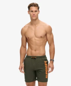 Sport Graphic 17-inch Recycled Swim Shorts