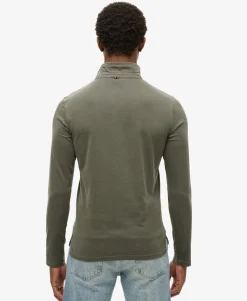 Studios Long Sleeve Jersey Polo Shirt