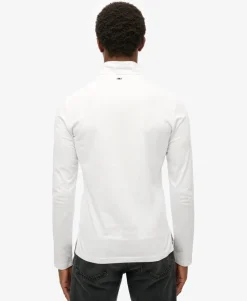 Studios Long Sleeve Jersey Polo Shirt