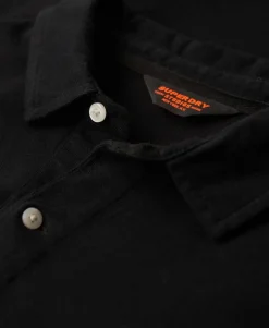 Studios Long Sleeve Jersey Polo Shirt