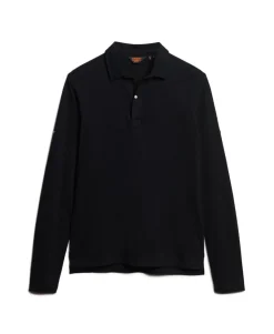 Studios Long Sleeve Jersey Polo Shirt