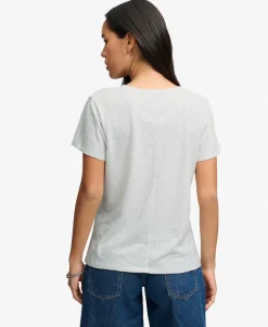 Studios Slub Embroidered T-Shirt